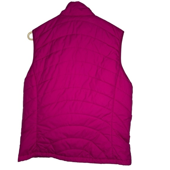 Lands End Full Zip Sleeveless Puffer Vest Womens Pink Medium - Picture 4 of 4